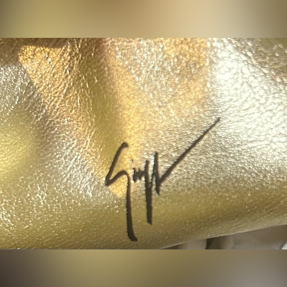 Guiseppe Zanotti Design Leopard Print Calf Hair Boots w-Embossed Heel - Picture 4 of 6